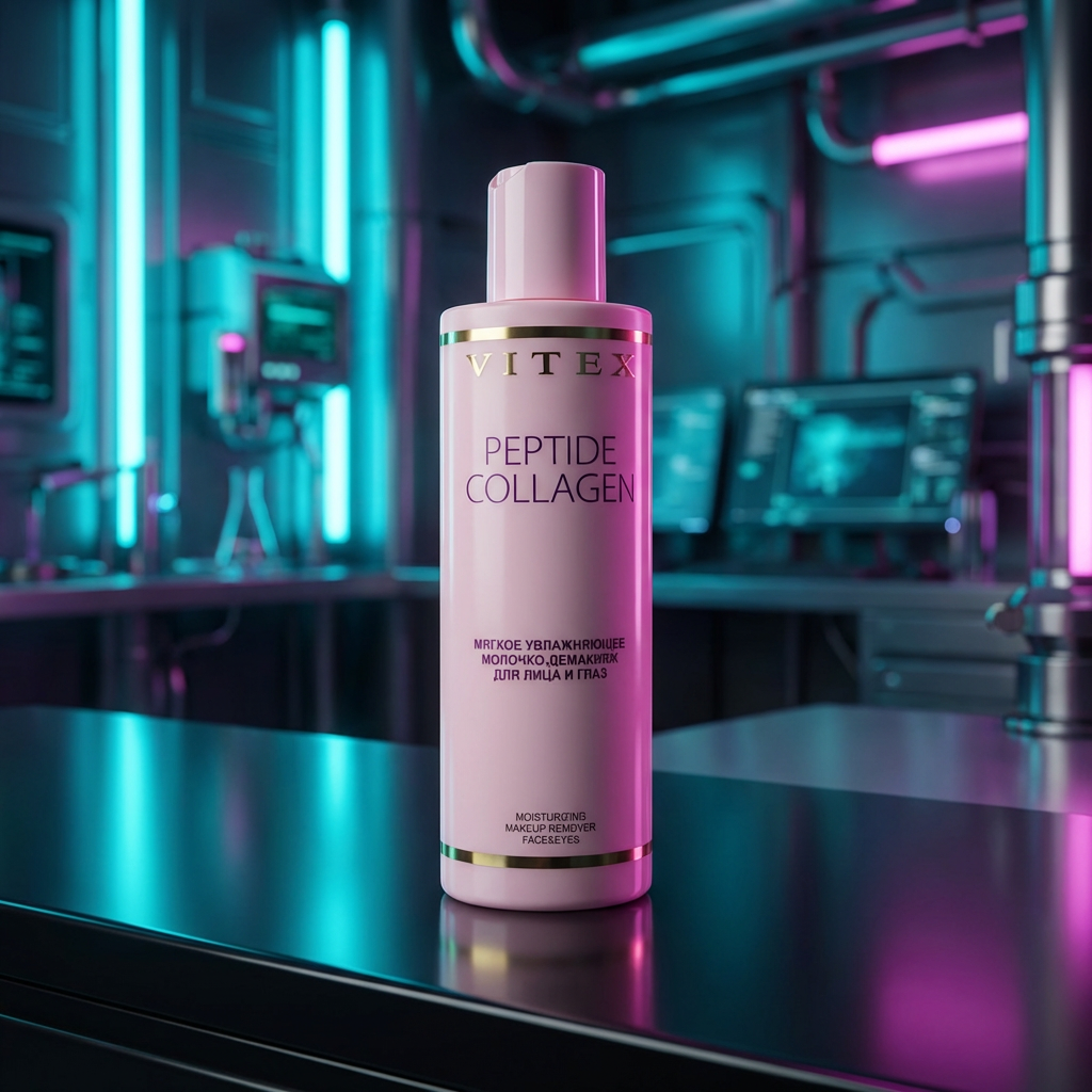 PEPTIDE COLLAGEN Мягкое увлажняющее МОЛОЧКО-ДЕМАКИЯЖ для лица и глаз