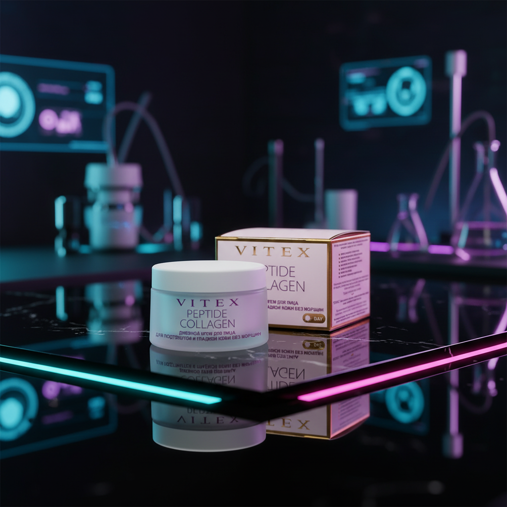 PEPTIDE COLLAGEN ДНЕВНОЙ Крем для лица ДЛЯ ПОДТЯНУТОЙ и ГЛАДКОЙ КОЖИ БЕЗ МОРЩИН