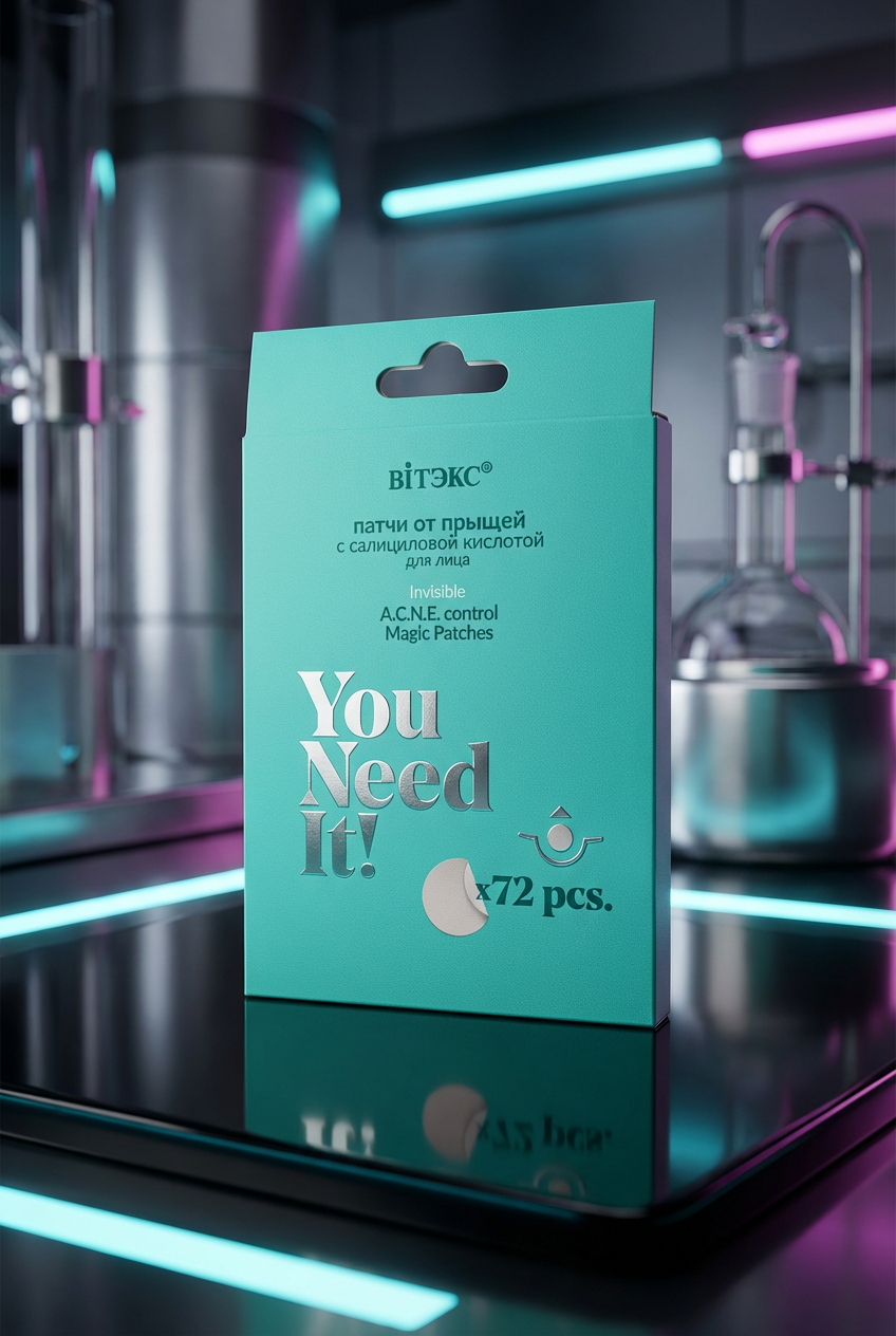 YOU NEED IT! ПАТЧИ ОТ ПРЫЩЕЙ с салициловой кислотой для лица