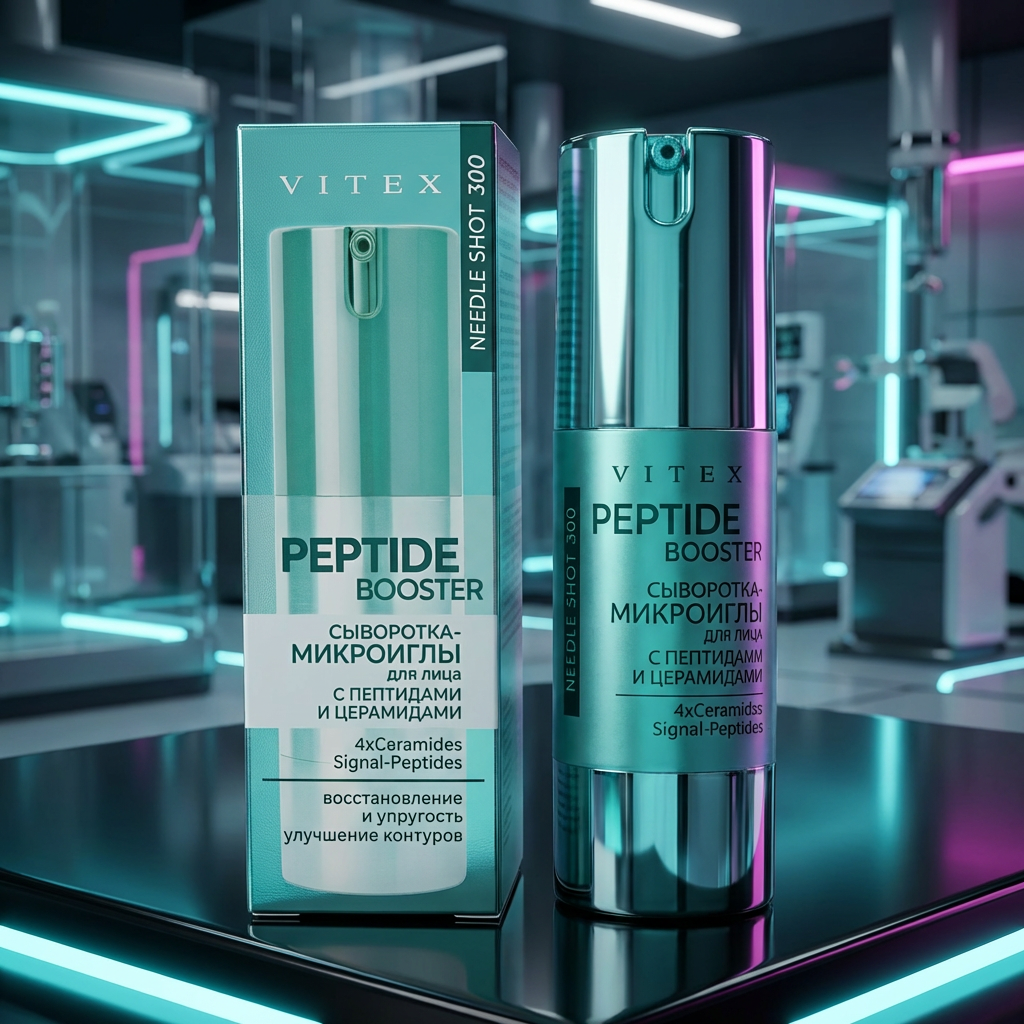 Needle Shot сыворотка-микроиглы для лица PEPTIDE BOOSTER ВОССТАНОВЛЕНИЕ и УПРУГОСТЬ, УЛУЧШЕНИЕ КОНТУРОВ